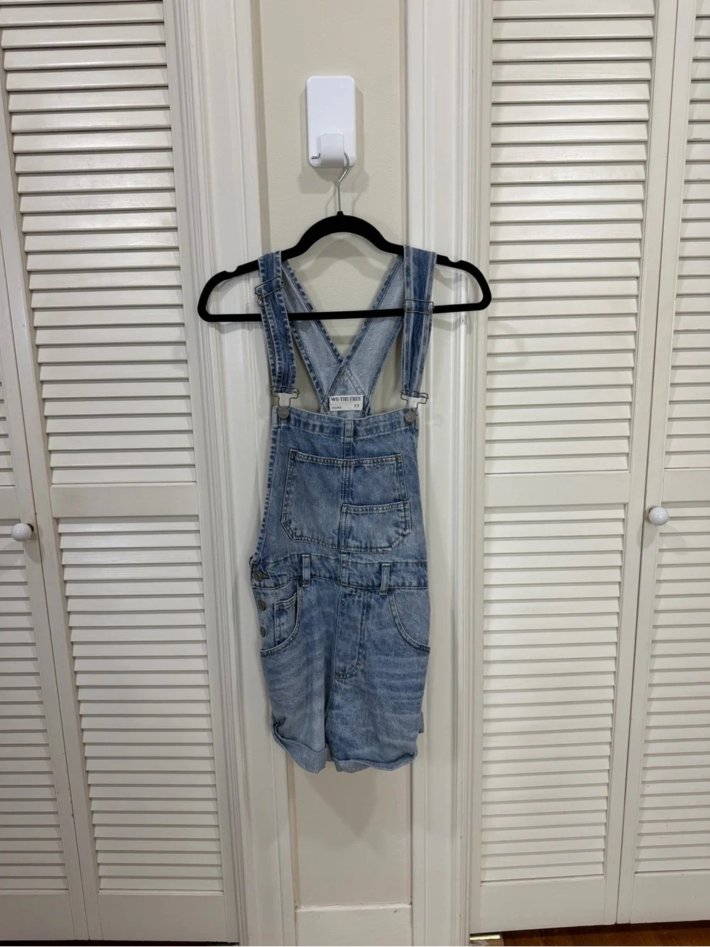 Free people Ziggy shortall overalls